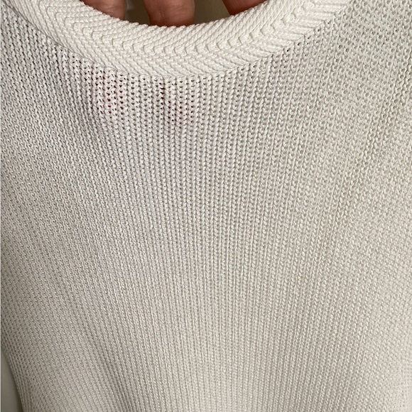 079 Wilfred size M white long vest knit tunic - Picture 3 of 5